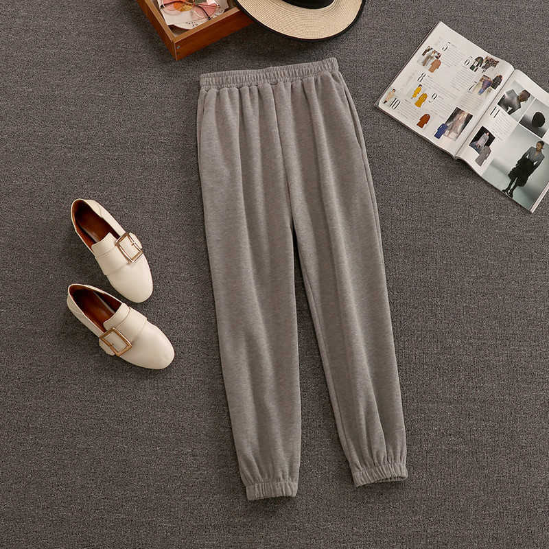 DEAT Women Black Hooded Sweater Long Pants Arrivals Two Piece Set Temperament Fashion Spring Summer 11D776 210709
