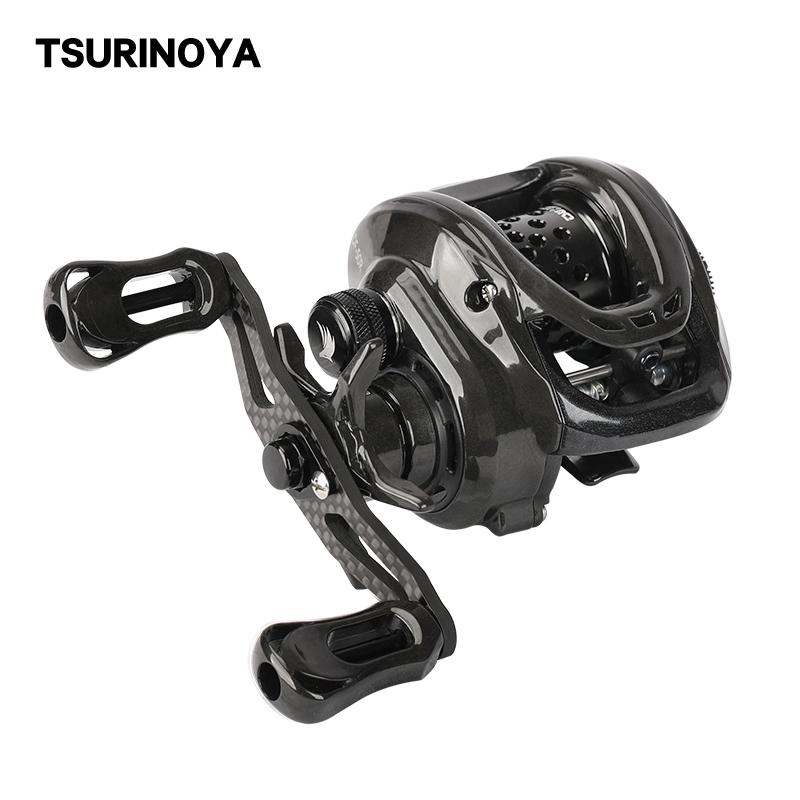 TSURINOYA Bait Finesse Fishing Reel DARK WOLF 50 Ultralight Baitcasting Reel 148g Shallow Spool Casting Carbon Body Trout
TSURINOYA Bait Finesse Fishing Reel DARK WOLF 50 Ultralight Baitcasting Reel 148g Shallow Spool Casting Carbon Body Trout