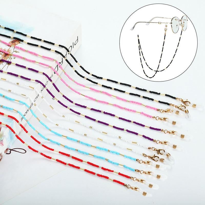 Sunglasses Frames Exquisite Chains Glasses Strap Accessories Mask Chain Necklace Jewelry Miyuki Beads Trendy Jewellery Lanyard
Sunglasses Frames Exquisite Chains Glasses Strap Accessories Mask Chain Necklace Jewelry Miyuki Beads Trendy Jewellery Lanyard