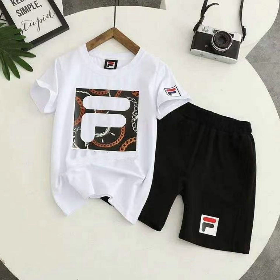 kids girls boys letter printed tracksuit fashion 2pcs outfits set tshirt+short pant Leisure sports tracksuits children Designers Clothes, White
kids girls boys letter printed tracksuit fashion 2pcs outfits set tshirt+short pant Leisure sports tracksuits children Designers Clothes, White