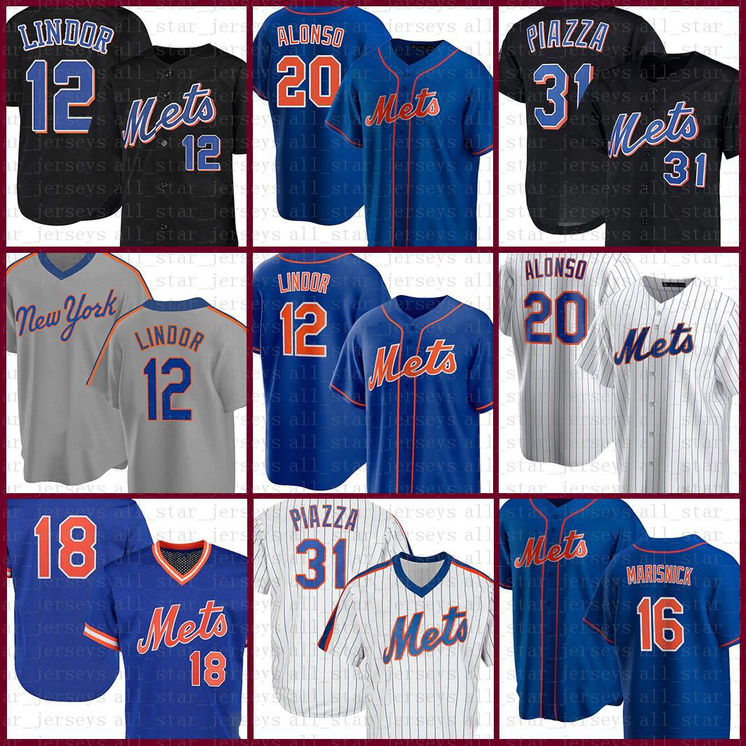 12 Francisco Lindor New Custom York Met Baseball Jersey 20 Pete Alonso 18 Darryl Strawberry 31 Mike Piazza 16 Dwight Gooden 48 deGrom Yellow, Blue;black 
12 Francisco Lindor New Custom York Met Baseball Jersey 20 Pete Alonso 18 Darryl Strawberry 31 Mike Piazza 16 Dwight Gooden 48 deGrom Yellow, Blue;black