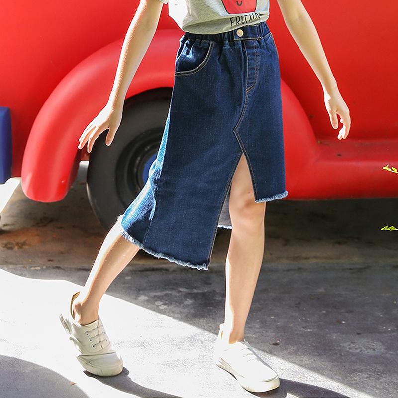 Skirts Kids Denim Skirt 2021 Summer Girls Lovely Asymmetrical Princess Solid Fashion Clothes For 4~14 Age Teenager, Blue
Skirts Kids Denim Skirt 2021 Summer Girls Lovely Asymmetrical Princess Solid Fashion Clothes For 4~14 Age Teenager, Blue