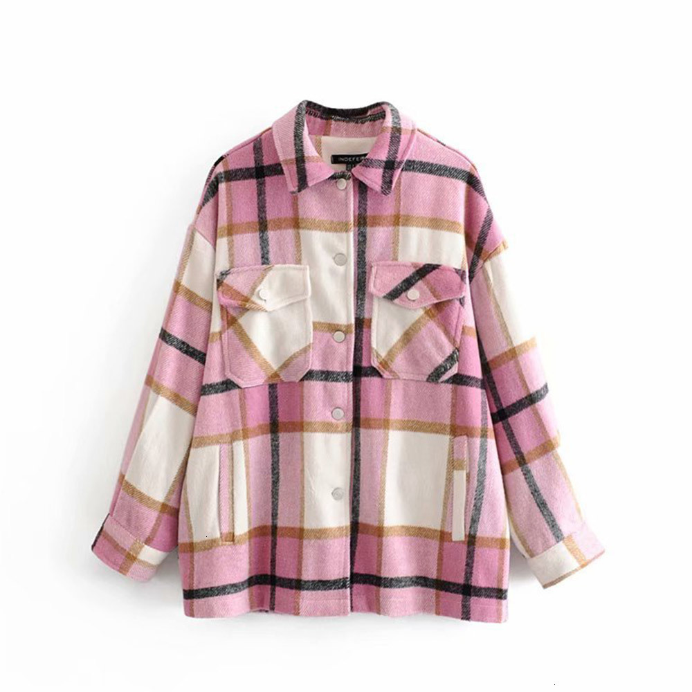 2021 New Spring Plaid Coats Women Sleeve Office Jackets Casual Long Coat High Quality Warm Overcoat Loose Tops V6qc, Pink
2021 New Spring Plaid Coats Women Sleeve Office Jackets Casual Long Coat High Quality Warm Overcoat Loose Tops V6qc, Pink