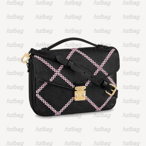 Pochette Cross Body Bag 2022 Women Metis handbag Black White quilted embossed supple grained leather S-lock Stripe Purses Designer Bags M46028, 01
Pochette Cross Body Bag 2022 Women Metis handbag Black White quilted embossed supple grained leather S-lock Stripe Purses Designer Bags M46028, 01