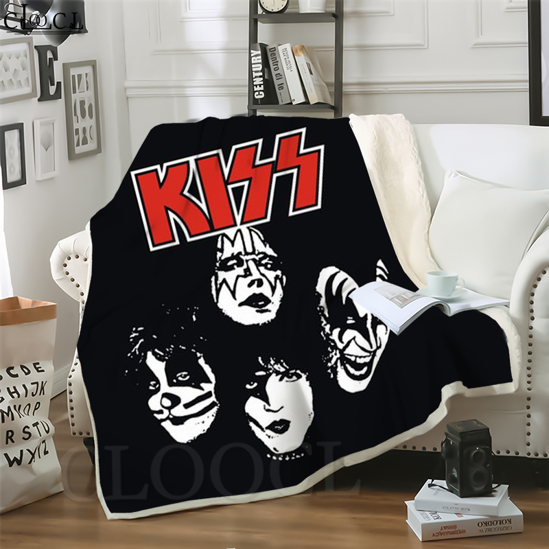 CLOOCL New Heavy Metal Kiss Band 3D Print Street Style Conditioning Blanket Sofa Teens Bedding Throw Blankets Plush Quilt
CLOOCL New Heavy Metal Kiss Band 3D Print Street Style Conditioning Blanket Sofa Teens Bedding Throw Blankets Plush Quilt