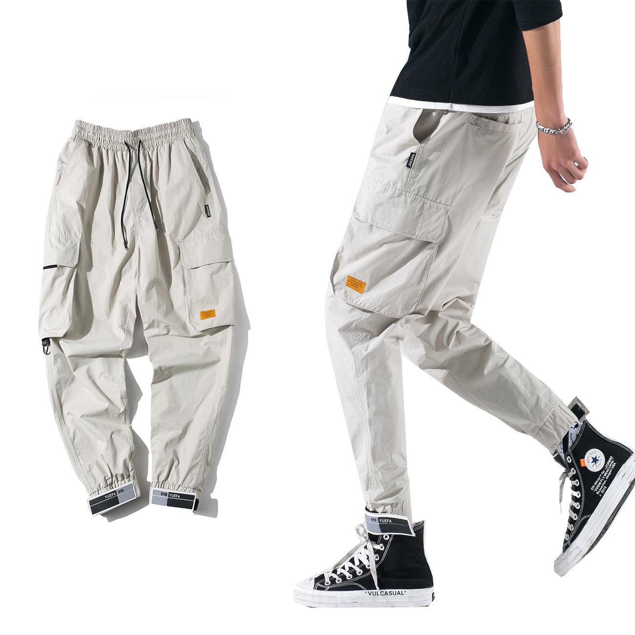 2021 New Summer Harem Men Jogger Hip Hop Streetwear Men's Outdoor Casual Multi-pockets Male Ankle-length Sweatpants Pencil Pants Wh5k 7hvh, Gray
2021 New Summer Harem Men Jogger Hip Hop Streetwear Men's Outdoor Casual Multi-pockets Male Ankle-length Sweatpants Pencil Pants Wh5k 7hvh, Gray
