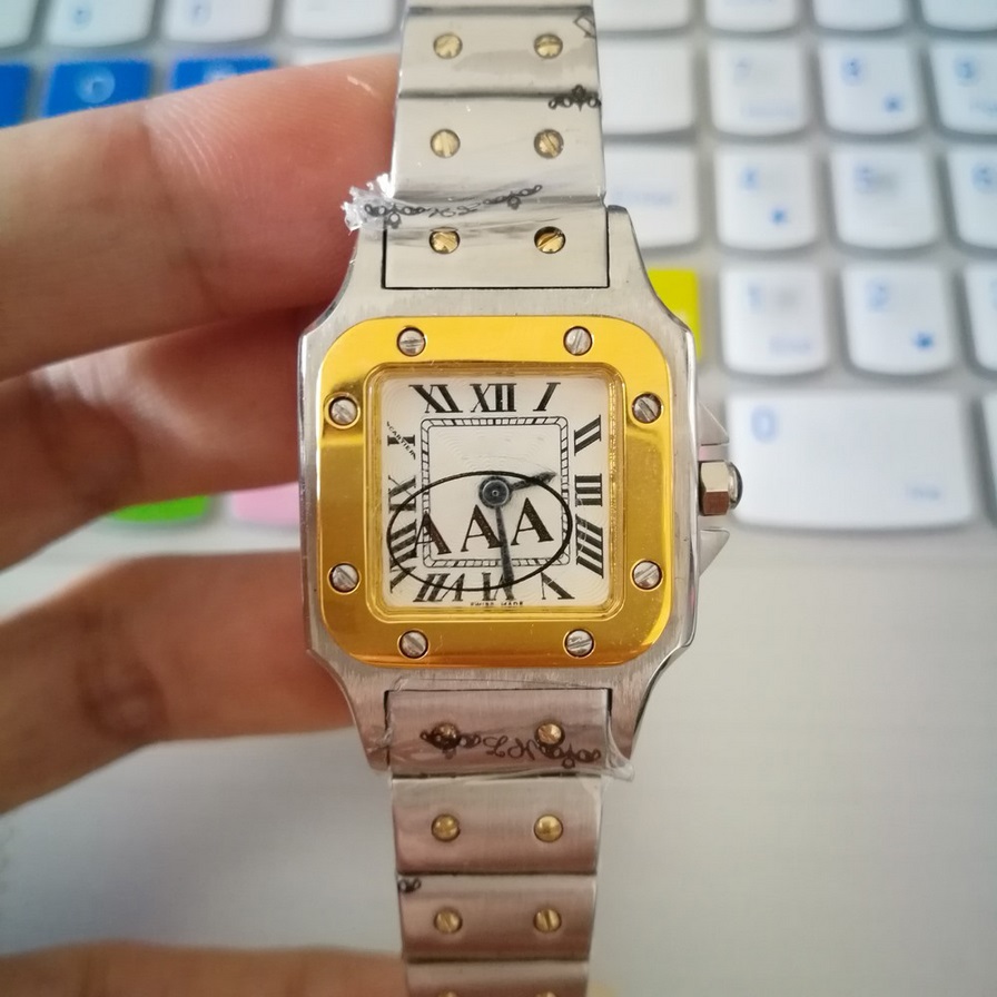 luxury watch women Reloj Mujer 24mm San tos Quartz movement stainless steel watches tick battery 189292 987901 W20056D6, Slivery;brown
luxury watch women Reloj Mujer 24mm San tos Quartz movement stainless steel watches tick battery 189292 987901 W20056D6, Slivery;brown