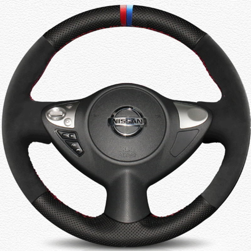 For Nissan Bluebird Sylphy X-TRAIL 13 TEANA 21 TIIDA DIY custom made Carbon fiber leather suede steering wheel cover car wheel cover
For Nissan Bluebird Sylphy X-TRAIL 13 TEANA 21 TIIDA DIY custom made Carbon fiber leather suede steering wheel cover car wheel cover