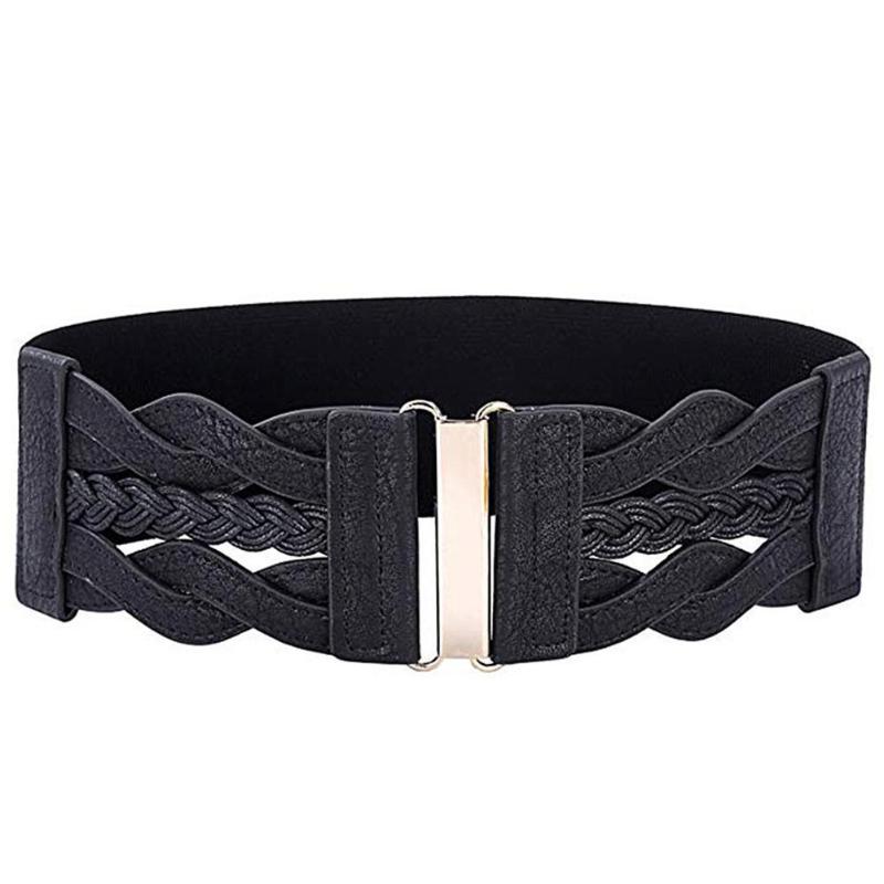Belts High Quality Vintage Totem Wide Waist Belt For Women Waistband Elastic Buckle Ladies Dress, Black
Belts High Quality Vintage Totem Wide Waist Belt For Women Waistband Elastic Buckle Ladies Dress, Black