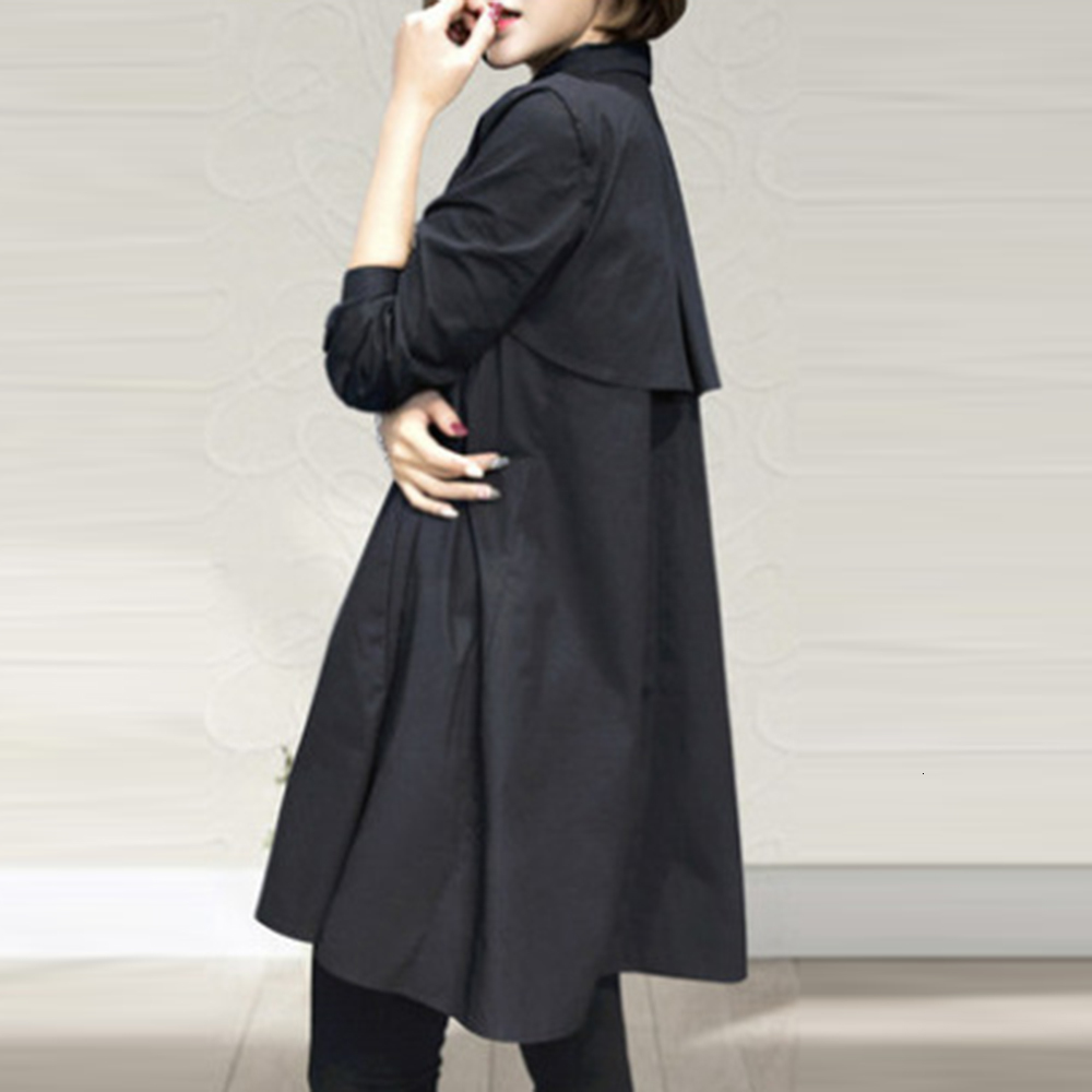 Women's Large Size New Spring 2021 Medium Length Top Long Sleeve Fashion Color Pillow Informal Shirt 5k3a, Black
Women's Large Size New Spring 2021 Medium Length Top Long Sleeve Fashion Color Pillow Informal Shirt 5k3a, Black