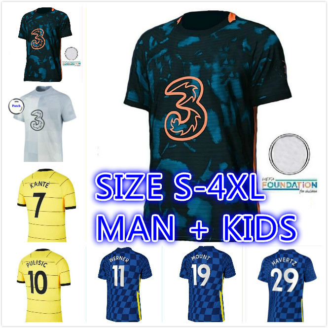 size:S-4XL CFC soccer jerseys ZIYECH PULISIC MOUNT KANTE HAVERTZ WERNER ABRAHAM CHILWELL GIROUD HUDSON-ODOI 2021 2022 football shirt 21 22 men + kids kit sets uniforms
size:S-4XL CFC soccer jerseys ZIYECH PULISIC MOUNT KANTE HAVERTZ WERNER ABRAHAM CHILWELL GIROUD HUDSON-ODOI 2021 2022 football shirt 21 22 men + kids kit sets uniforms