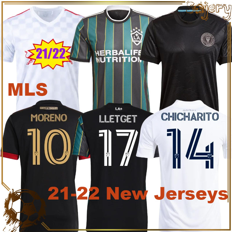 21 22 LA Galaxy Soccer Jerseys Atlanta FC Football Shirts MLS 2021 2022 Inter Miami Uniforms Higuain, Black;yellow
21 22 LA Galaxy Soccer Jerseys Atlanta FC Football Shirts MLS 2021 2022 Inter Miami Uniforms Higuain, Black;yellow
