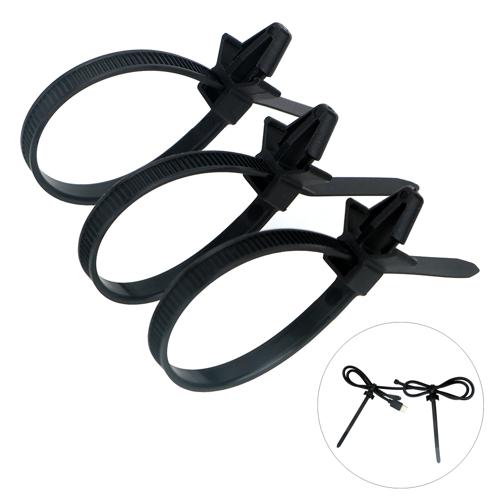 Car Wiring Harness Fastener Clamp Clips Cable Ties Management Auto Wire Organizers Car-styling Accessories