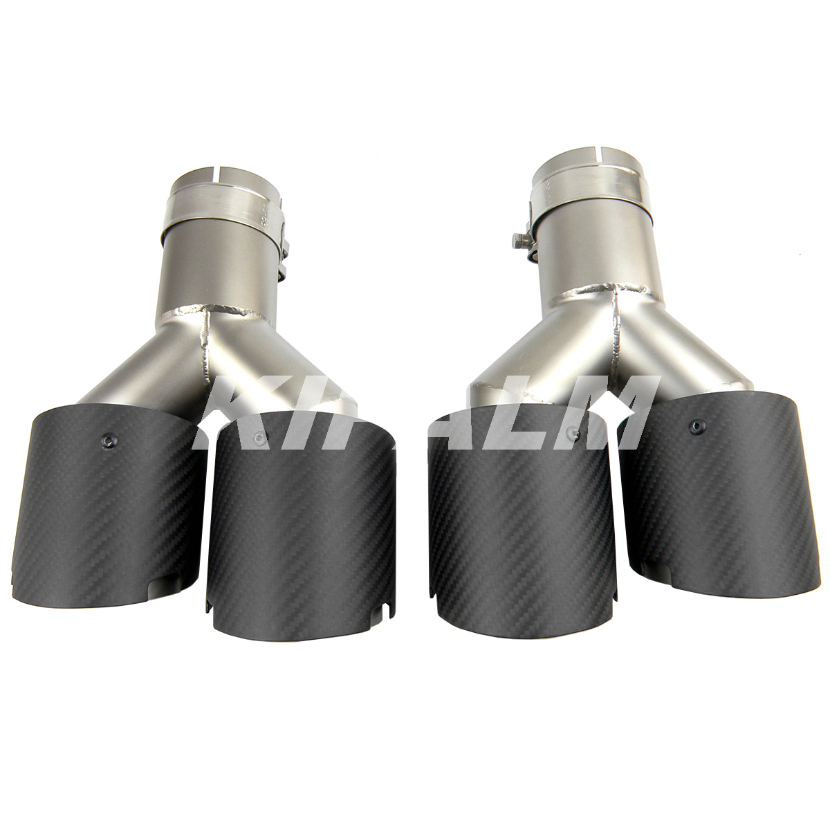 Kipalm four slot Matte Carbon Fiber cover Stainless Steel Universal Auto Car Exhaust Tip Double End Pipe for BMW BENZ
Kipalm four slot Matte Carbon Fiber cover Stainless Steel Universal Auto Car Exhaust Tip Double End Pipe for BMW BENZ