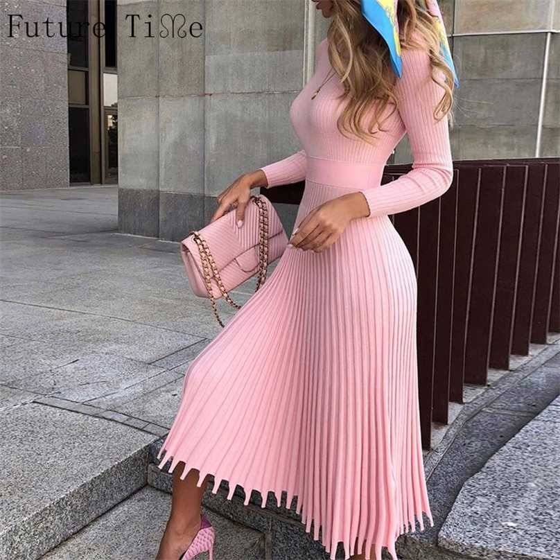 Future Time Women Knitted Long Dress Autumn Winter Slim Sleeve Ladies es Elegant Party Female Sweater 10 colors F792 211109, Fuchsia
Future Time Women Knitted Long Dress Autumn Winter Slim Sleeve Ladies es Elegant Party Female Sweater 10 colors F792 211109, Fuchsia