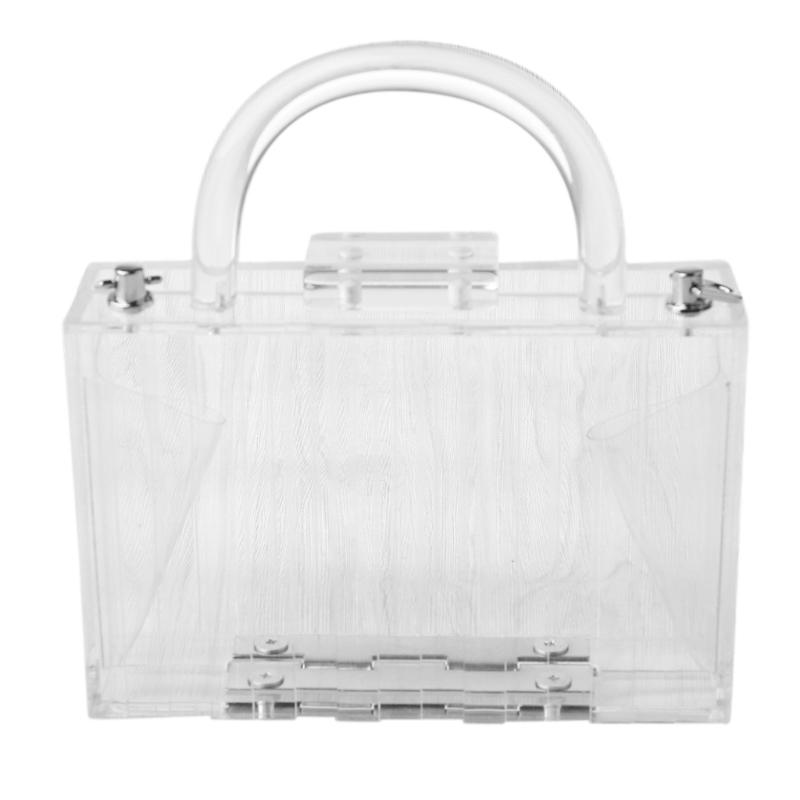 Cosmetic Bags & Cases 066F Top Handle Acrylic Box Clutch Purses Evening Shoulder Bag Crossbody Handbag Wedding Party For Women, -2
Cosmetic Bags & Cases 066F Top Handle Acrylic Box Clutch Purses Evening Shoulder Bag Crossbody Handbag Wedding Party For Women, -2