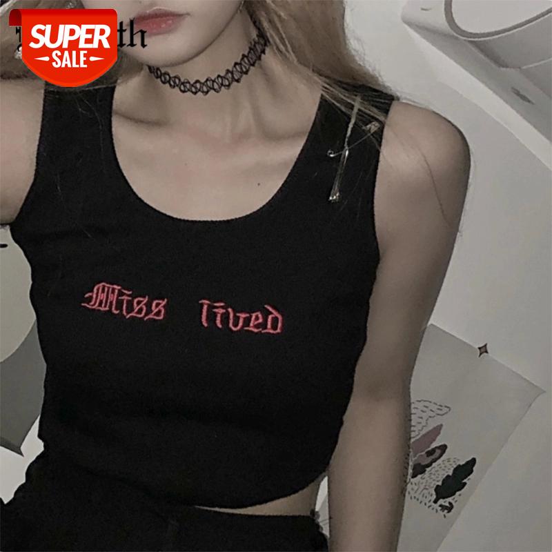 InsGoth Harajuku Punk Black Tank Top Women Gothic Streetwear Letter Hollo OuT Crop Tank Tops Sexy Bodycon Female Camisoles Party #jF4E, White
InsGoth Harajuku Punk Black Tank Top Women Gothic Streetwear Letter Hollo OuT Crop Tank Tops Sexy Bodycon Female Camisoles Party #jF4E, White