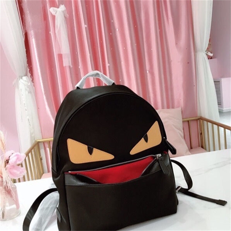 Fend Designer Bag New Style Men's Women's Double Shoulder Large Size Small Monster Waterproof Nylon Cloth Yellow Eye Schoolbag Backpack Travel Zlh
Fend Designer Bag New Style Men's Women's Double Shoulder Large Size Small Monster Waterproof Nylon Cloth Yellow Eye Schoolbag Backpack Travel Zlh