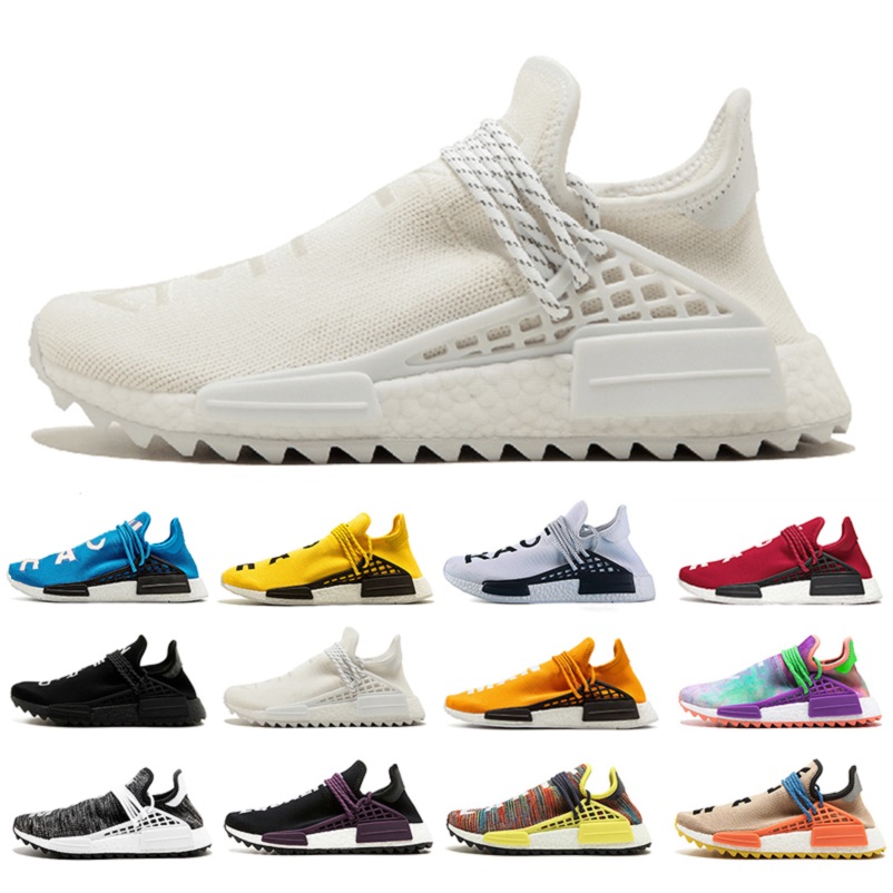2021 New Arrival Cream Human race men women running shoes Pharrell Williams HU Runner Black nerd Equality holi mens trainers sports sneakers, Color#11
2021 New Arrival Cream Human race men women running shoes Pharrell Williams HU Runner Black nerd Equality holi mens trainers sports sneakers, Color#11