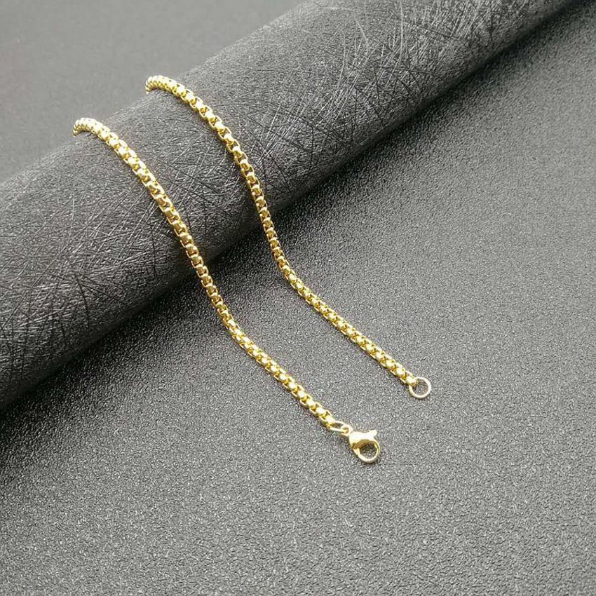 Hip Hop Jewelry Titanium Steel Gold Plated Diamond Ak47 Pendant Necklace 6CC3