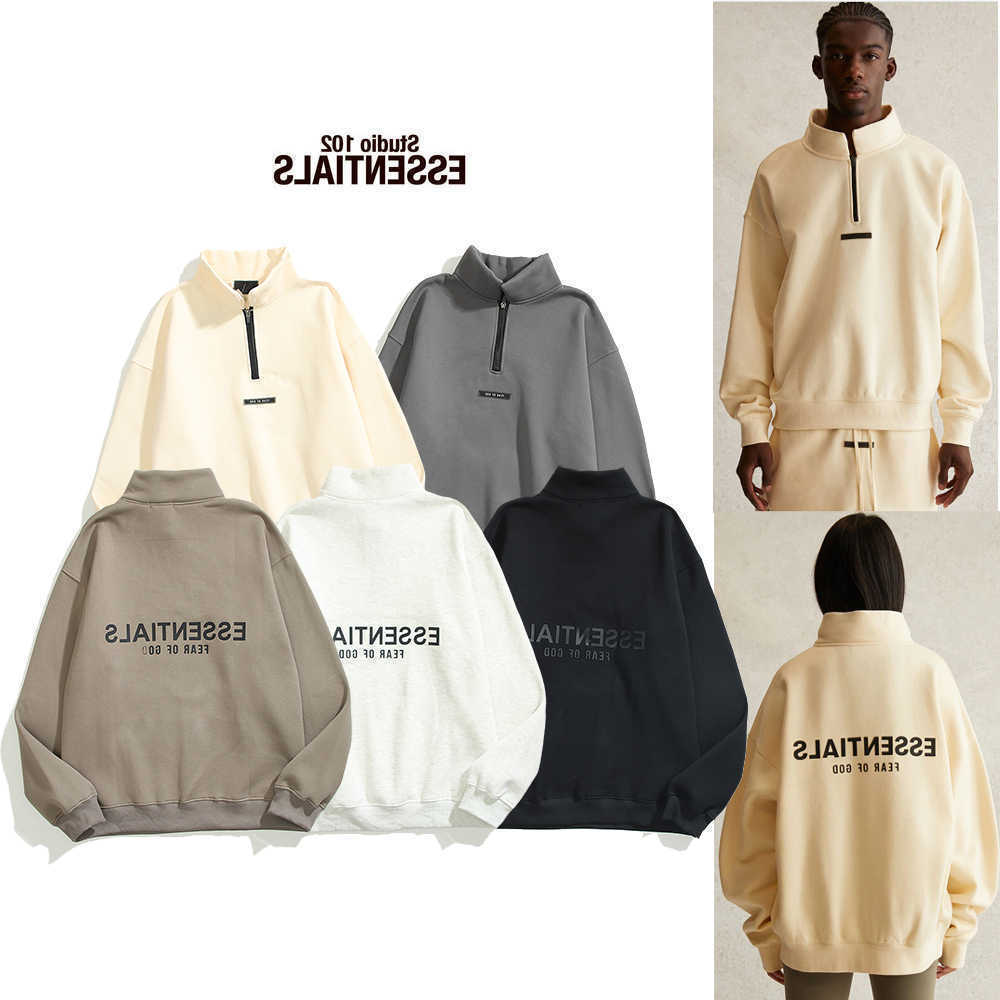 Winter mens ESS hoodie Reflective warm FOG Essentials Half-zip streetwear pullover sweatshirts sweatshirt men women crewneck essential hip, I need other product
Winter mens ESS hoodie Reflective warm FOG Essentials Half-zip streetwear pullover sweatshirts sweatshirt men women crewneck essential hip, I need other product