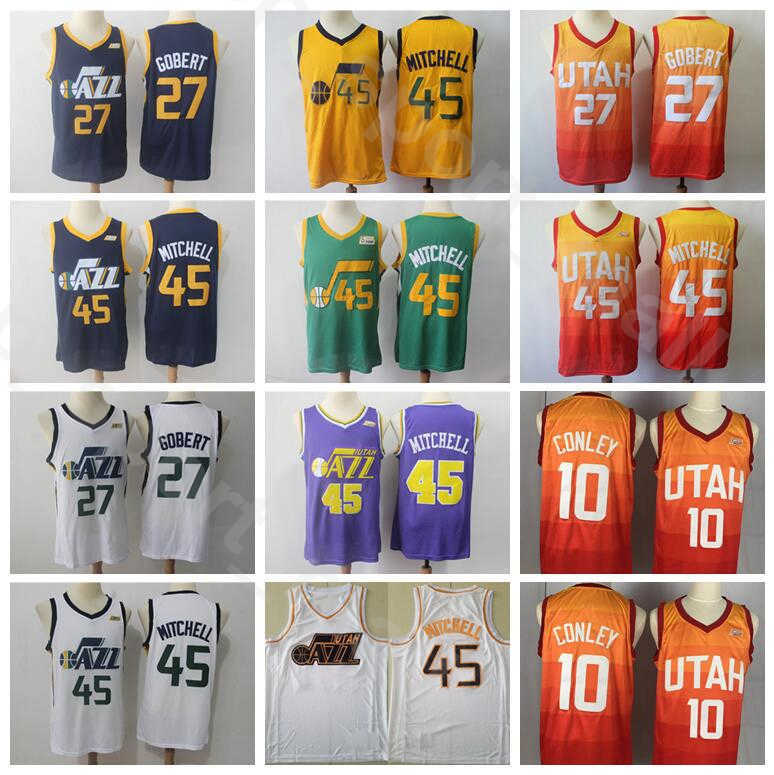 Men Basketball Rudy Gobert Jersey Donovan Mitchell John Stockton Karl Malone Mike Conley Edition Earned City Purple Navy Blue White Orange, 10 purple
Men Basketball Rudy Gobert Jersey Donovan Mitchell John Stockton Karl Malone Mike Conley Edition Earned City Purple Navy Blue White Orange, 10 purple