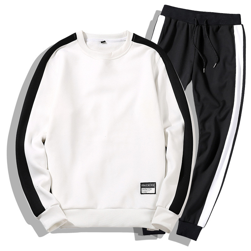 Tracksuits Men 2PC Outwear Sportsuit Sets Male Sweatshirts Men Set ClothingPants Hoodies Plus Size Moleton Masculino Coats 201210