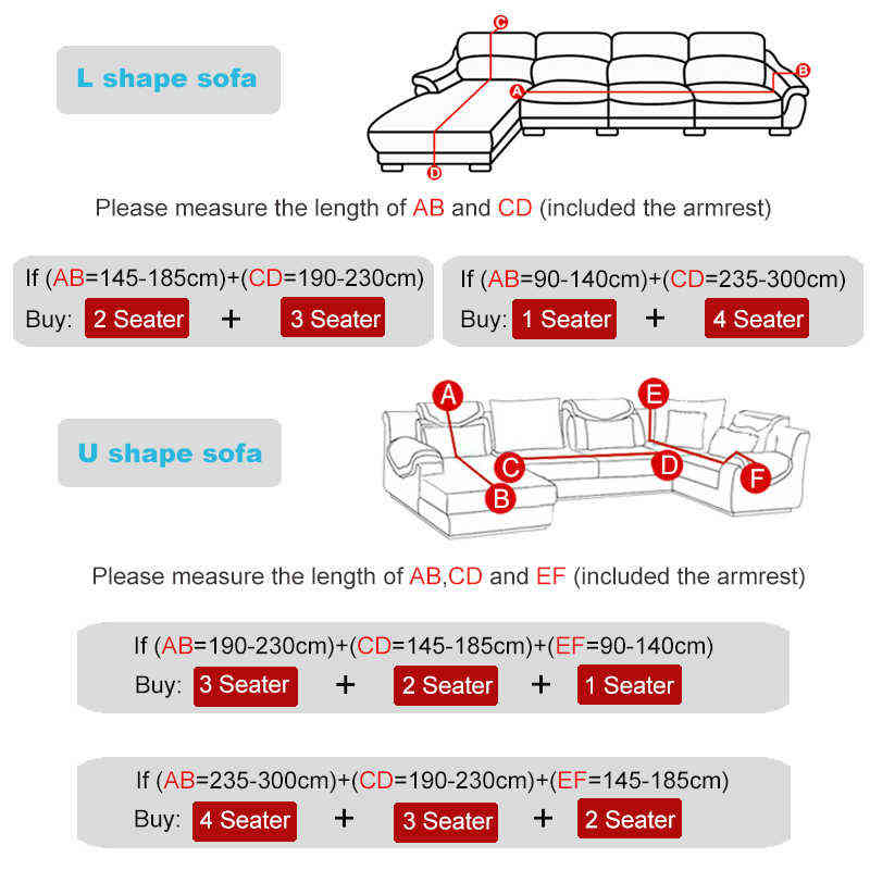 Elastic Corner L Sofa Cover For Living Room Stripe Printing Stretch Magic Sectional Slipcover 1 2 3 4 Seat Throw Armchairs 211116