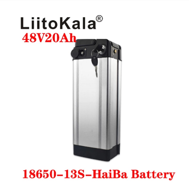 2021 LiitoKala Haiba 48V 20Ah Bottom Discharge electric bike bicycle 48V 18650 lithium battery HaiBa ebike battery 15A BMS
2021 LiitoKala Haiba 48V 20Ah Bottom Discharge electric bike bicycle 48V 18650 lithium battery HaiBa ebike battery 15A BMS