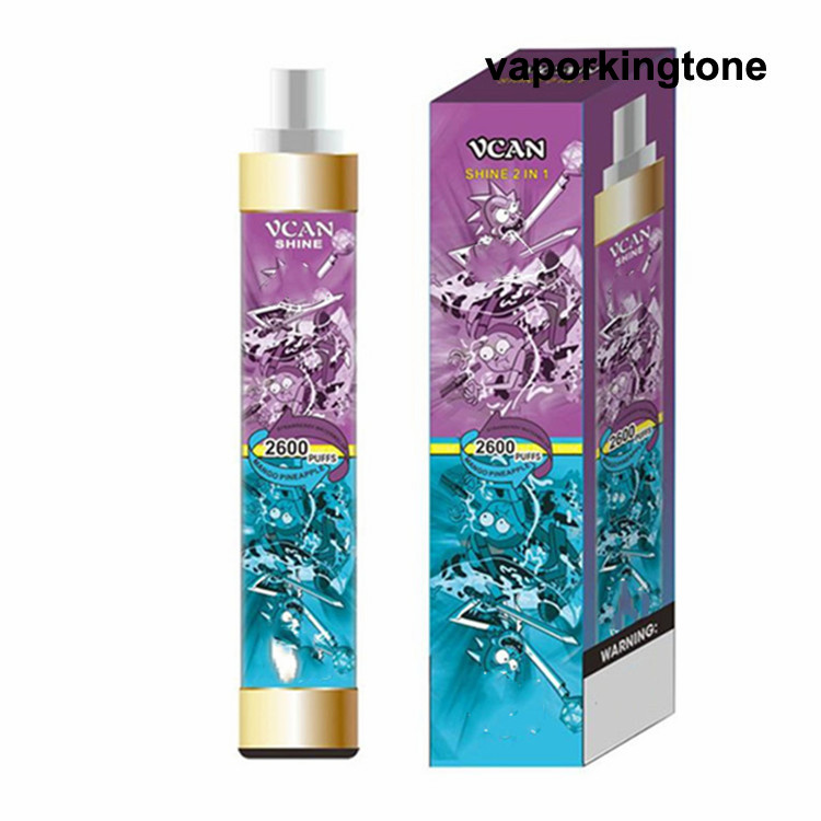 Top sell original led/light/glow vape vcan shine/light 2600puff disposable vape vs RandM vcan
Top sell original led/light/glow vape vcan shine/light 2600puff disposable vape vs RandM vcan