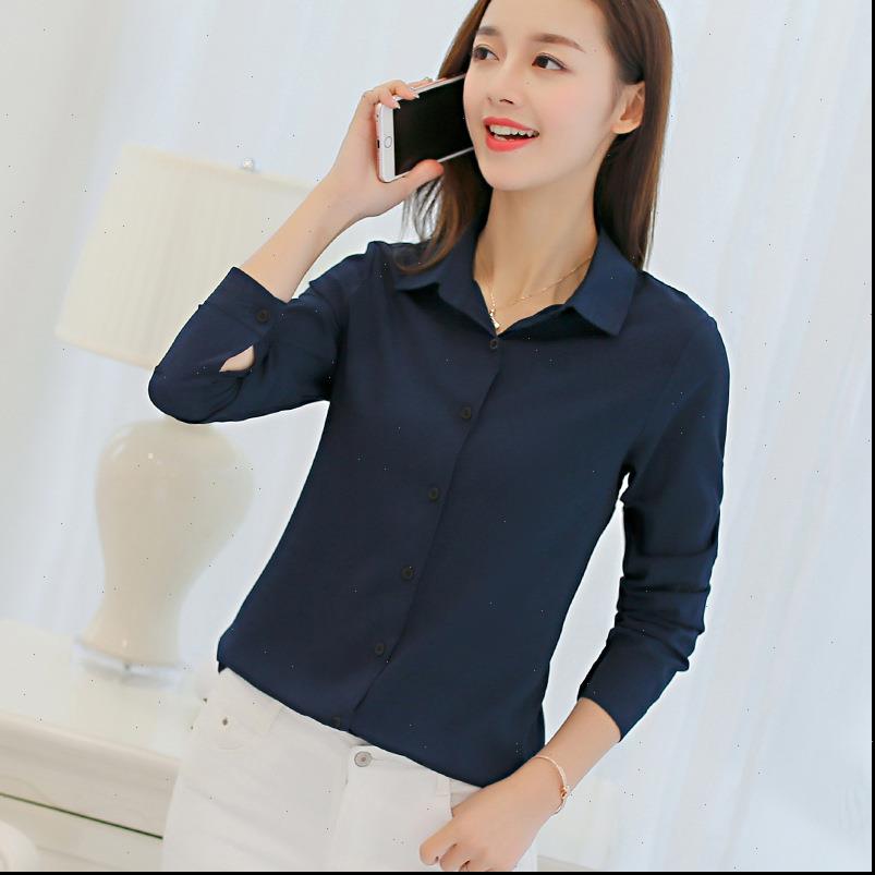 blouse women chiffon office career shirts fashion casual long sleeve blouses femme blusa drop shipping, White
blouse women chiffon office career shirts fashion casual long sleeve blouses femme blusa drop shipping, White