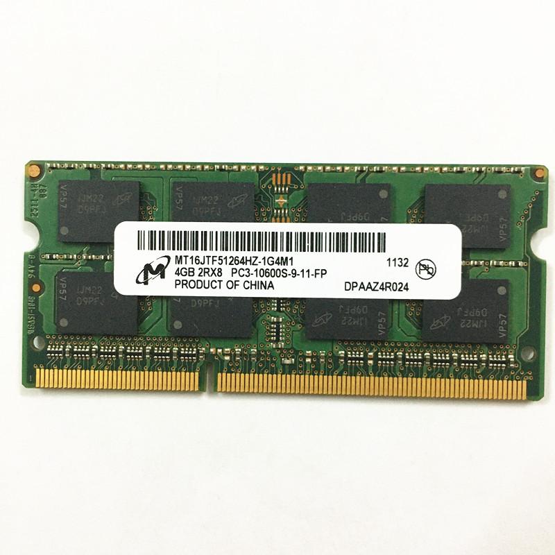 RAMs Micron DDR3 4GB PC3-10600S 1333mhz 8GB Memoria Del Ordenador Portátil RAM
RAMs Micron DDR3 4GB PC3-10600S 1333mhz 8GB Memoria Del Ordenador Portátil RAM