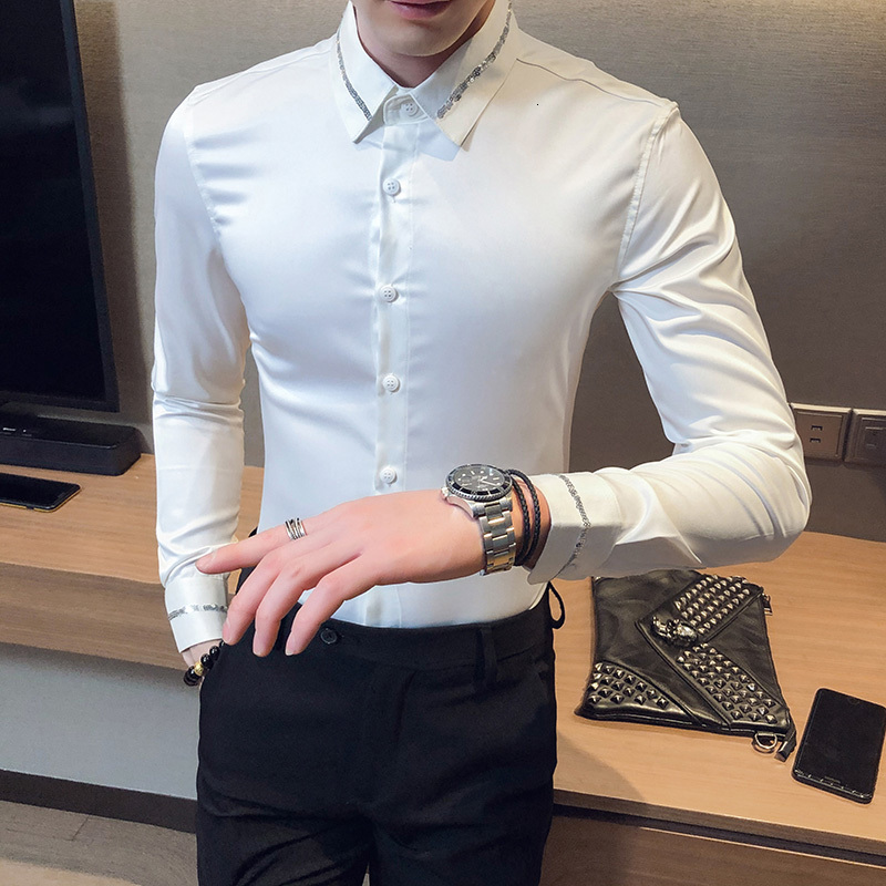 New Estilo Britnico Dos Homens Do Camisa De Manga Longa Moda 2021 Simples Fino Ajuste Casual Formal Wear Escritrio Blusa Homme Preto/branco, Black
New Estilo Britnico Dos Homens Do Camisa De Manga Longa Moda 2021 Simples Fino Ajuste Casual Formal Wear Escritrio Blusa Homme Preto/branco, Black