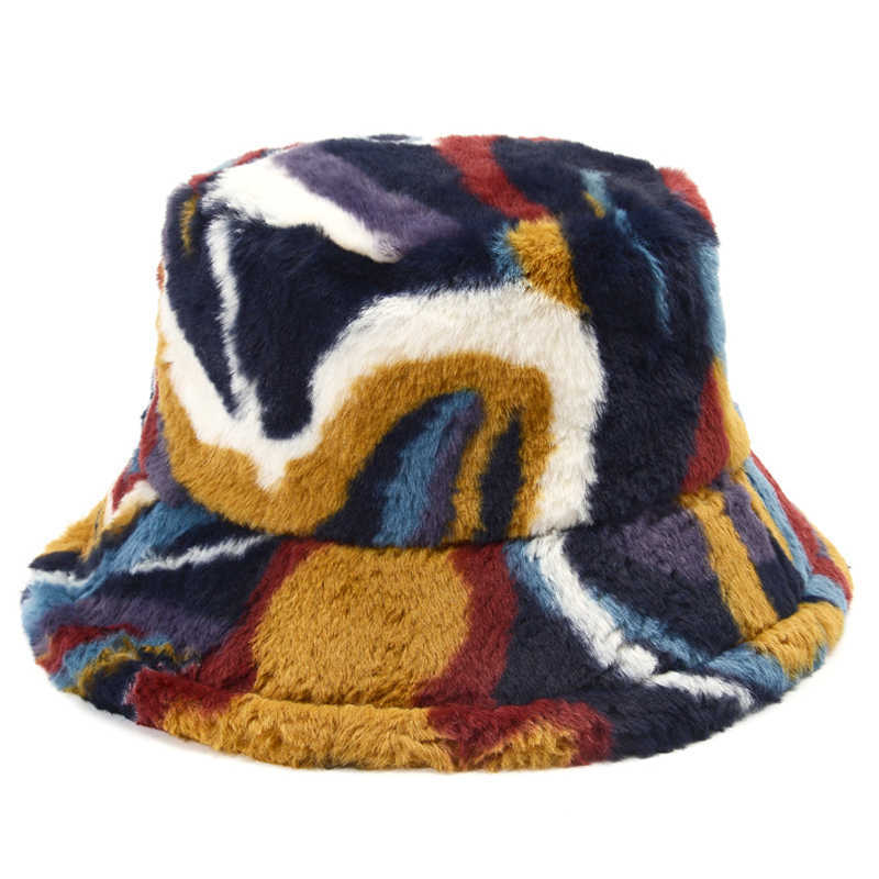 2021 New Colorful Camouflage Bucket Hat Winter Women Men Fashion Warm Soft Faux Fur Fisherman Hat Ladies Outdoor Vacation Panama H0828, Like picture
2021 New Colorful Camouflage Bucket Hat Winter Women Men Fashion Warm Soft Faux Fur Fisherman Hat Ladies Outdoor Vacation Panama H0828, Like picture