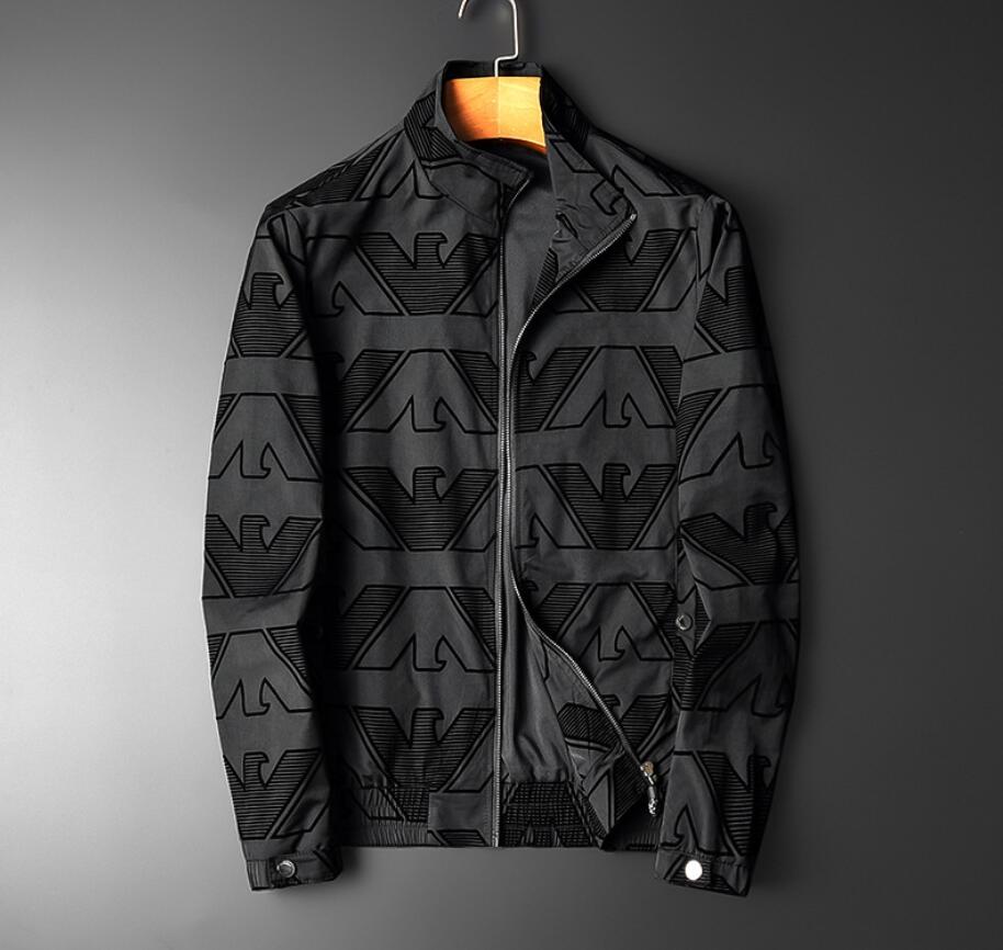 Autumn 2021 new men's clothing Europe station personalized flocking cardigan stand collar jacket men's versatile zipper jacket, W1
Autumn 2021 new men's clothing Europe station personalized flocking cardigan stand collar jacket men's versatile zipper jacket, W1