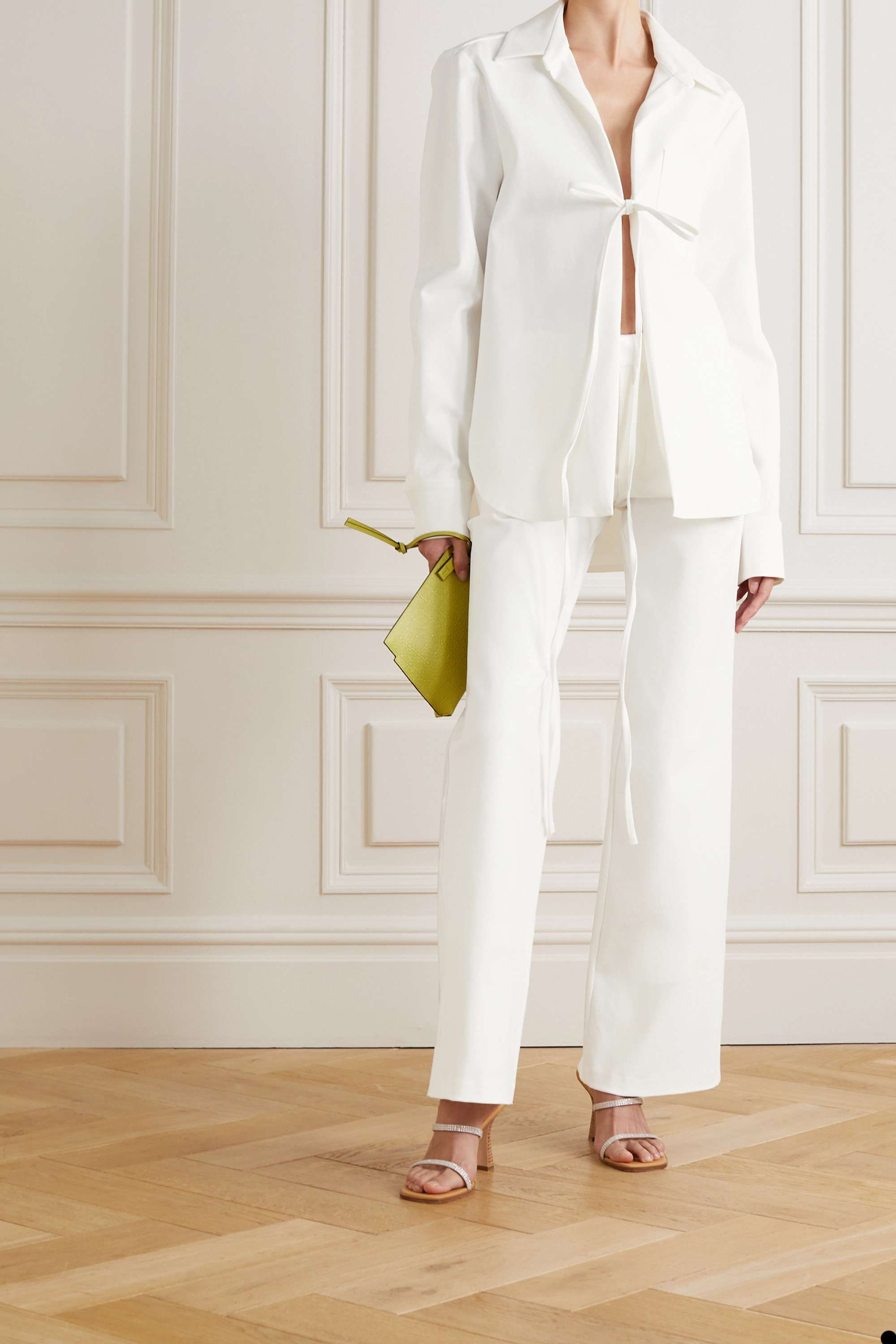 2 Piece Set Women Pant Suits Ivory Office Lady Wear Uniform Formal Trousers Waistcoat Jacket Blazer Suit Female