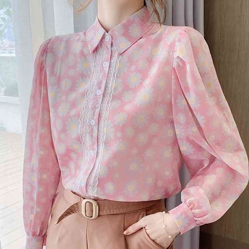 Blusas Mujer De Moda Blouse Women Long Sleeve Print Chiffon Blouse Shirt Women Shirts Tops Camisas De Mujer Elegantes D496 210602, Light green
Blusas Mujer De Moda Blouse Women Long Sleeve Print Chiffon Blouse Shirt Women Shirts Tops Camisas De Mujer Elegantes D496 210602, Light green