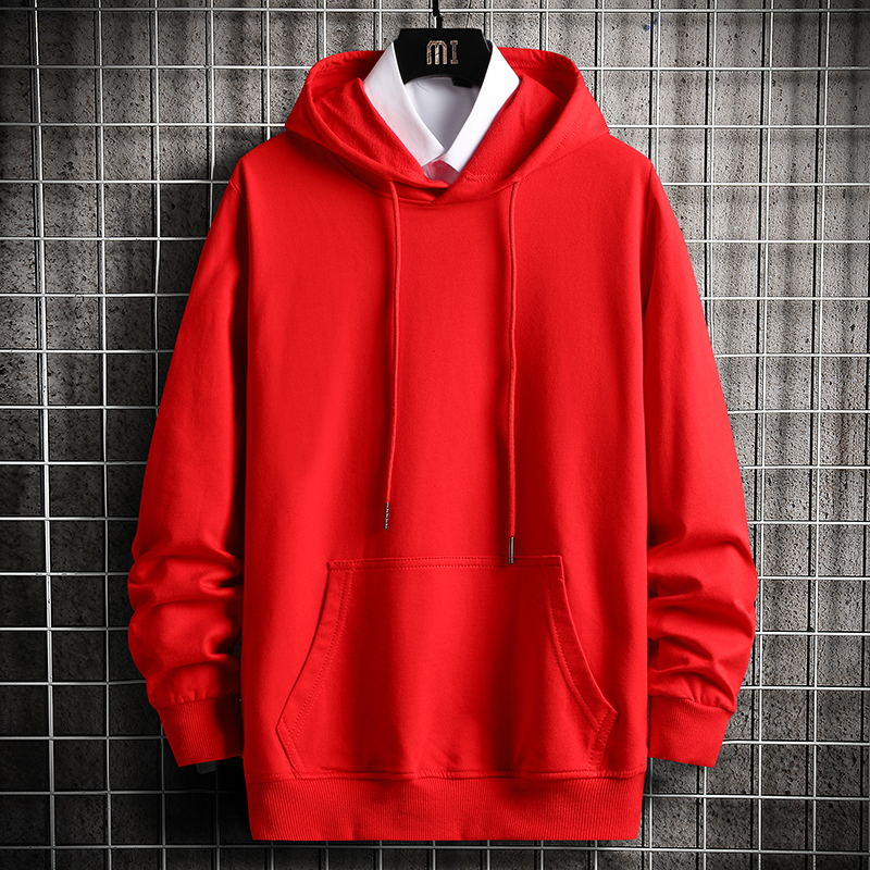 Hooded Hoodies Cotton Swearshirts Man Big Pocket Fashion Pure Mens Hoodie Tracksuits Hip Hop O-neck Pullover Grey Hombre Clothes LJ200918