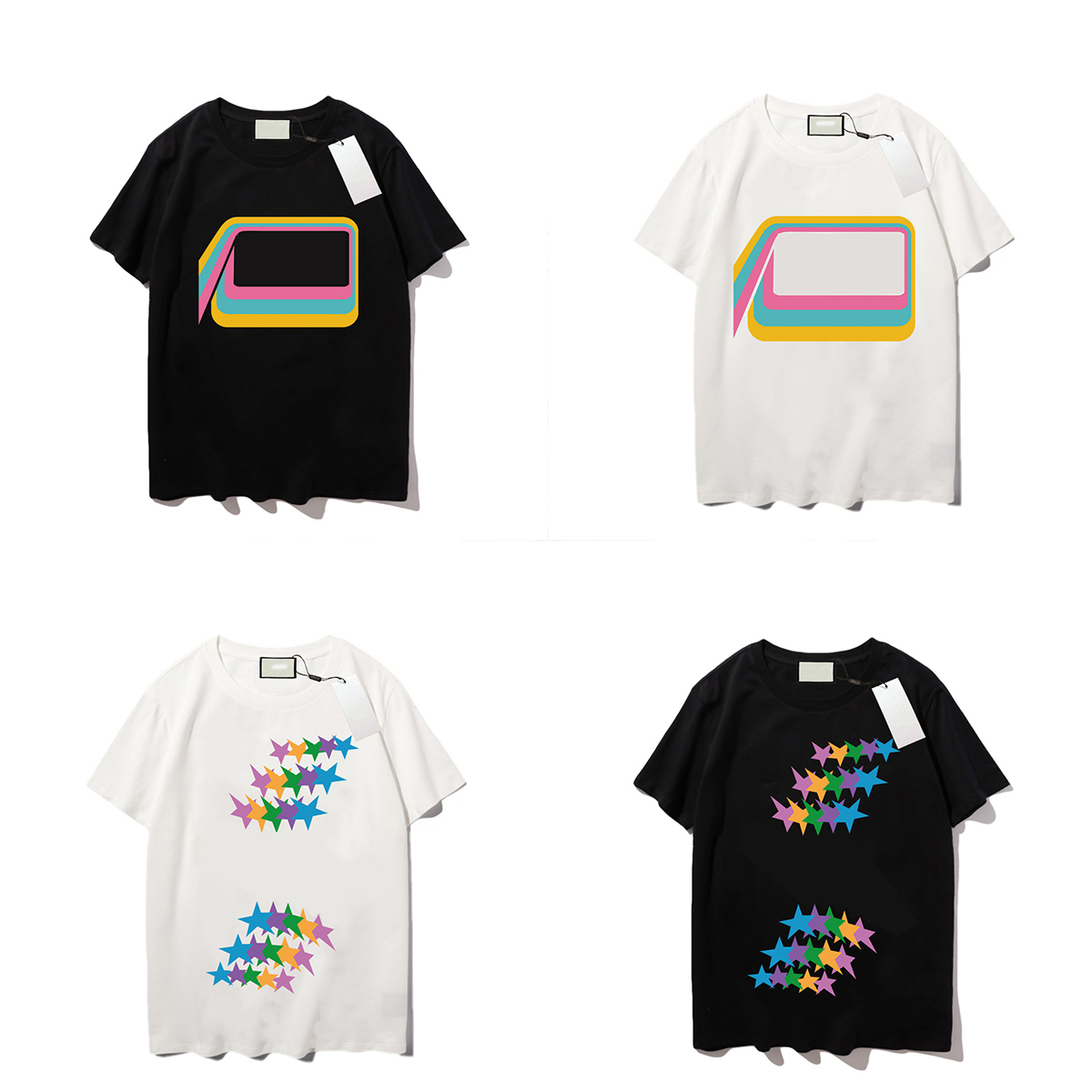 Men Designers T Shirts Mens Pure cotton Top brands Embroidery with short sleeves Trend of the classic Short-sleeved clothebreathable Luxury, White;black
Men Designers T Shirts Mens Pure cotton Top brands Embroidery with short sleeves Trend of the classic Short-sleeved clothebreathable Luxury, White;black