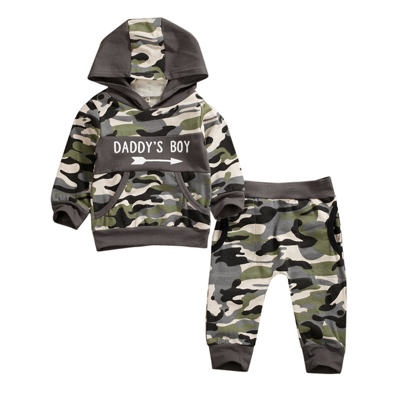 Baby Autumn Clothes Sets Boy Letter Hoodie Infant T Shirt Newborn Tops+ Boys Camouflage Pants Kids Outfits Set Christams Gifts, Gray
Baby Autumn Clothes Sets Boy Letter Hoodie Infant T Shirt Newborn Tops+ Boys Camouflage Pants Kids Outfits Set Christams Gifts, Gray