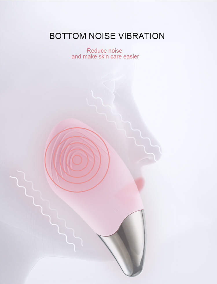 Portable Sonic Electric Face Clean Brush Silicone Skin Cleanser Brushes Massage Tools Facial Pore Cleansing Makeup Residuals Removing Beauty Device Wh