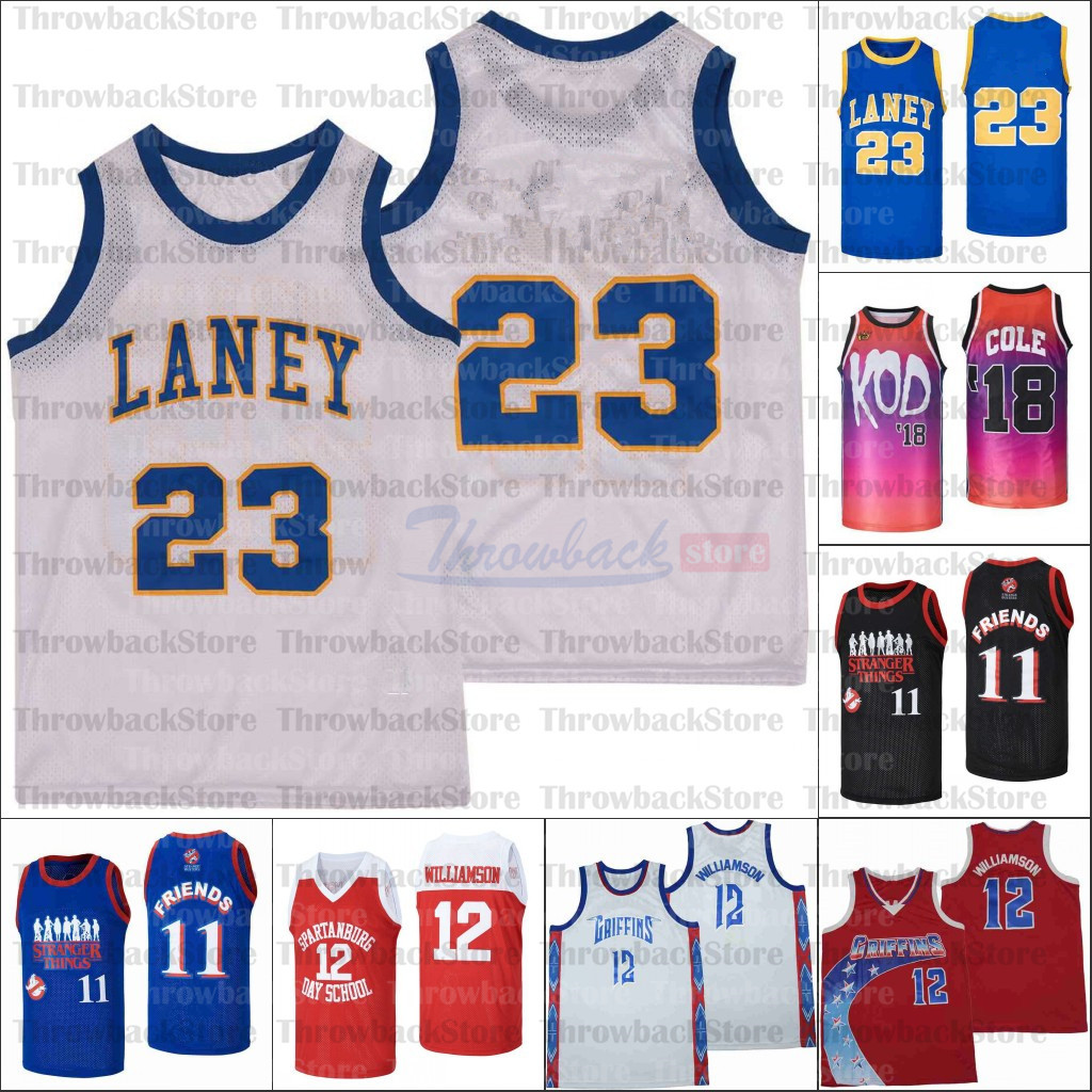 Basketball Jerseys Movie TV #18 J COLE KOD LANEY HIGH SCHOOL WILLIAMSON #12 ALTERNATE white black red, As photo
Basketball Jerseys Movie TV #18 J COLE KOD LANEY HIGH SCHOOL WILLIAMSON #12 ALTERNATE white black red, As photo