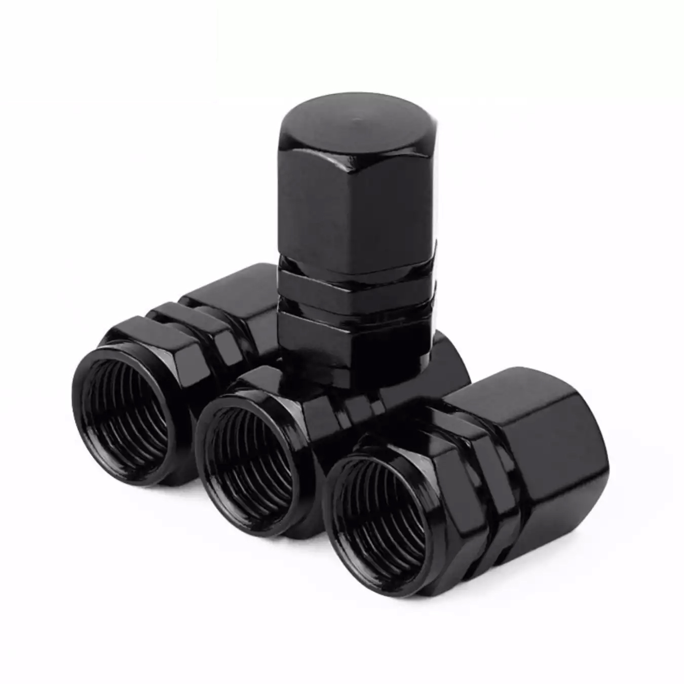 Car Tire Air Valve Dust Cap Auto Wheel Tyre Stem Cover Waterproof Universal for Cars SUV Truck Motorcycles Bicycles 4pc