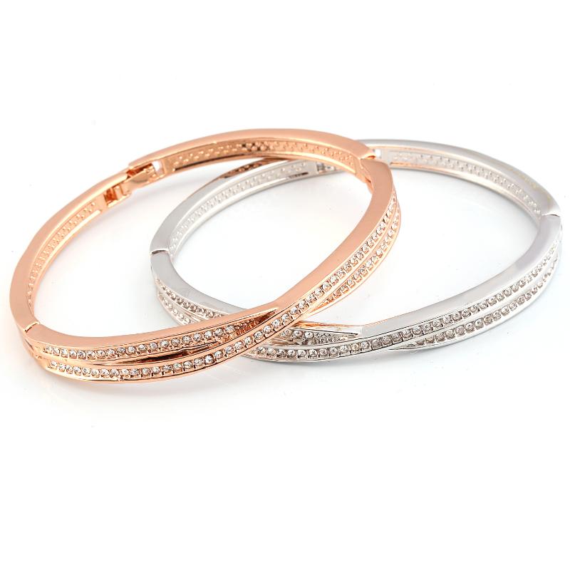 Bangle GMGYQ 2021 Fashion Bracelet Full Of Small Cubic Zirconia Crystal Cross Design Style
Bangle GMGYQ 2021 Fashion Bracelet Full Of Small Cubic Zirconia Crystal Cross Design Style