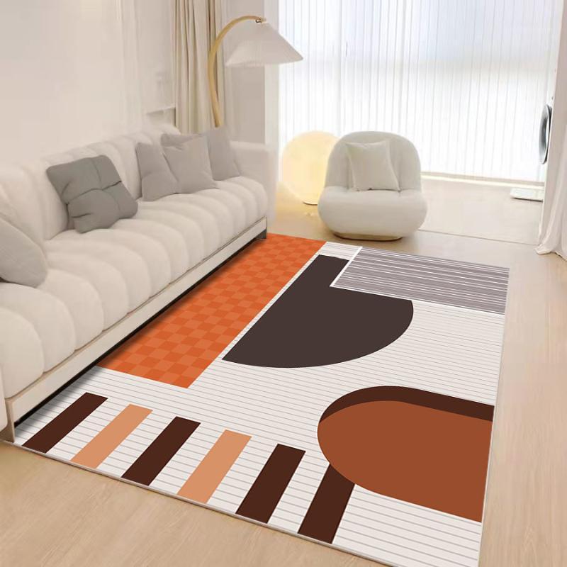 Carpets Nordic Style Large Living Room Carpet Fashion Absorbent Non-slip Coffee Table Bedroom Household Bedside Dirt-resistant Mats
Carpets Nordic Style Large Living Room Carpet Fashion Absorbent Non-slip Coffee Table Bedroom Household Bedside Dirt-resistant Mats