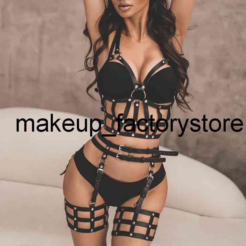 Massage Body Bondage Pu Leather Harness Toys Erotic Lingerie Whole Set Women Garter Belt Lingerie Sets Mask Harness Bra Goth Accessories
Massage Body Bondage Pu Leather Harness Toys Erotic Lingerie Whole Set Women Garter Belt Lingerie Sets Mask Harness Bra Goth Accessories