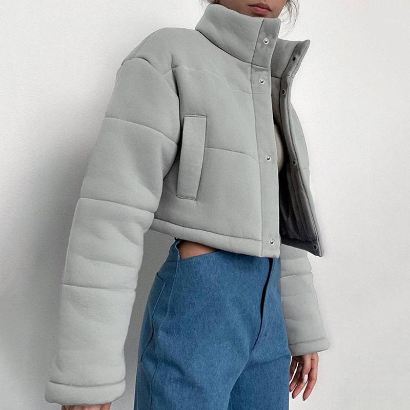 Women's Jackets ZEBERY 2022 Autumn Winter Cropped Jacket Women Gray Long Sleeve Casual Black Warm Fashion Bomber Coat, Black;brown
Women's Jackets ZEBERY 2022 Autumn Winter Cropped Jacket Women Gray Long Sleeve Casual Black Warm Fashion Bomber Coat, Black;brown