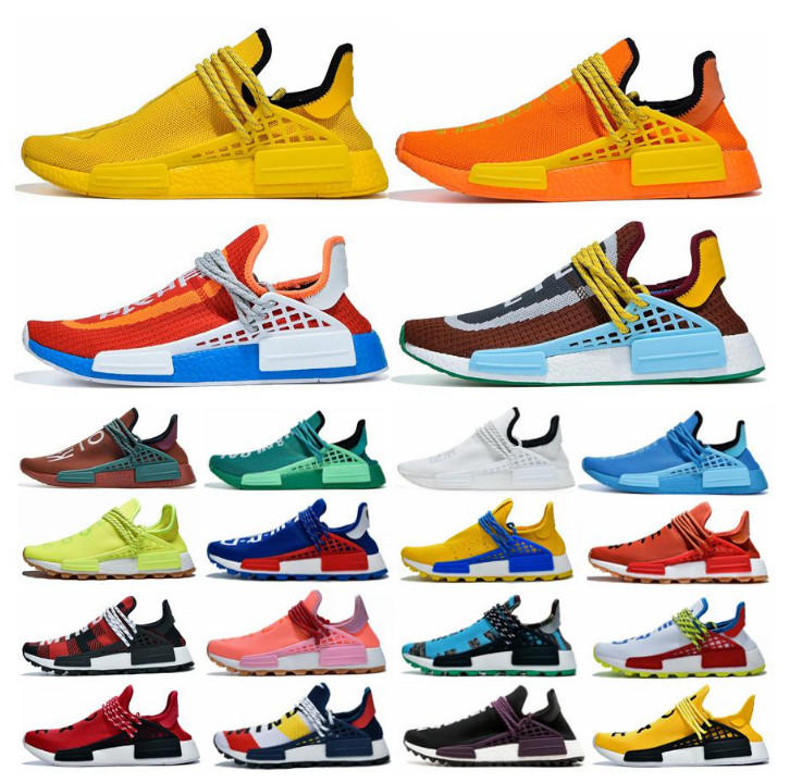 Running Shoes Pharrell Williams NMD Human Race Mens Women Triple White BBC Solar Pack Yellow Blue Nerd Heart Mind Sports Outdoor Mesh breathable
Running Shoes Pharrell Williams NMD Human Race Mens Women Triple White BBC Solar Pack Yellow Blue Nerd Heart Mind Sports Outdoor Mesh breathable
