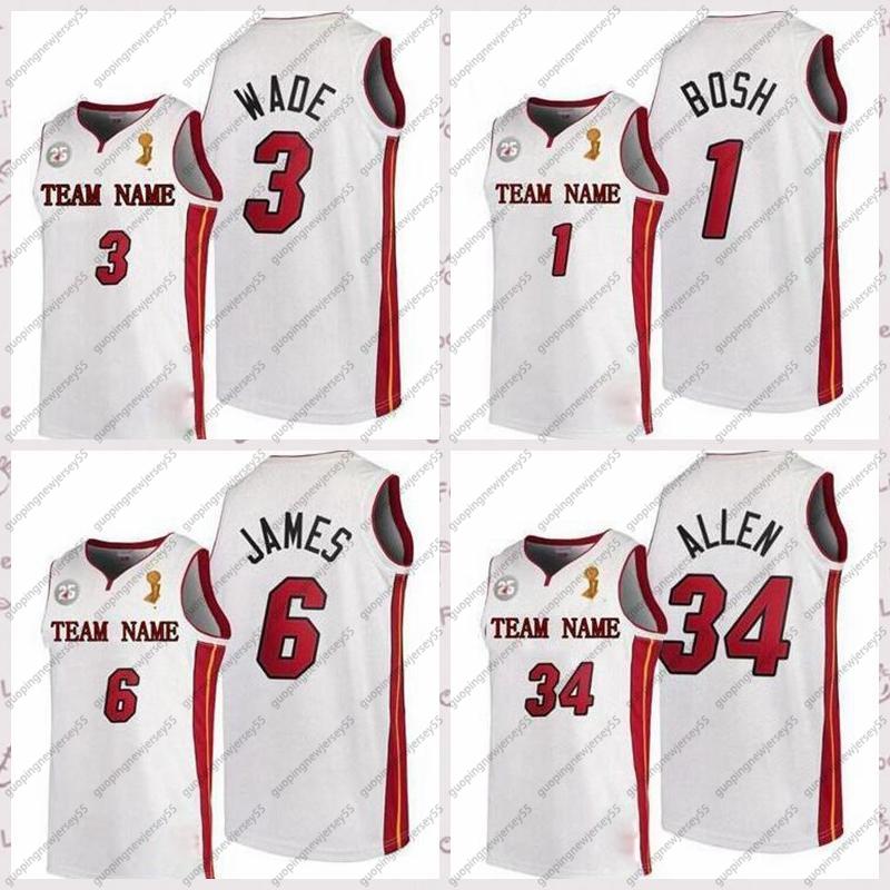 2021 low-priced Men Retro Classic Basketball Jersey Dwyane 3 Wade Ray 34 Allen Vintage Breathable shorts Size S-2XL Blue white black Red
2021 low-priced Men Retro Classic Basketball Jersey Dwyane 3 Wade Ray 34 Allen Vintage Breathable shorts Size S-2XL Blue white black Red