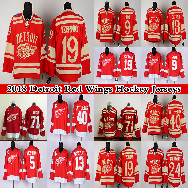 Detroit Red Wings 13 Pavel Datsyuk 40 Henrik ZETTERB 19 Steve Yzerman 71 Dylan Larkin 9 Gordie Howe Red Hockey Jerseys, Red ccm
Detroit Red Wings 13 Pavel Datsyuk 40 Henrik ZETTERB 19 Steve Yzerman 71 Dylan Larkin 9 Gordie Howe Red Hockey Jerseys, Red ccm